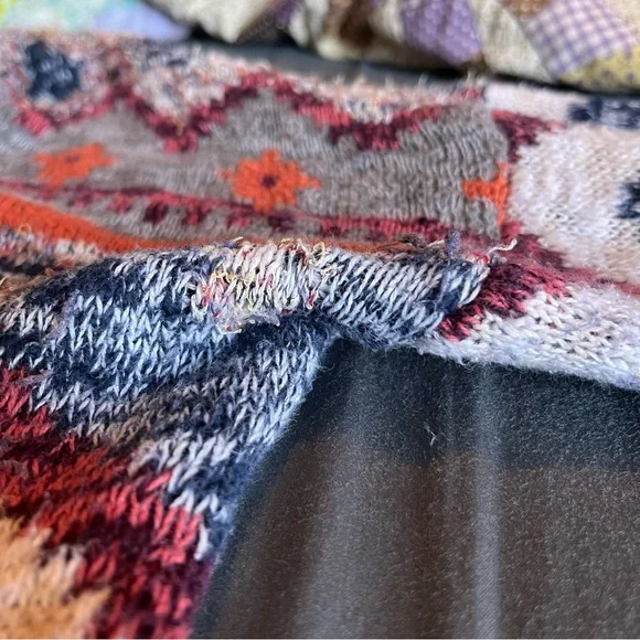 🍁 Mossimo Supply Co. Cardigan - Size 1X - Multicolor Knit Sweater - Picture 2 of 6